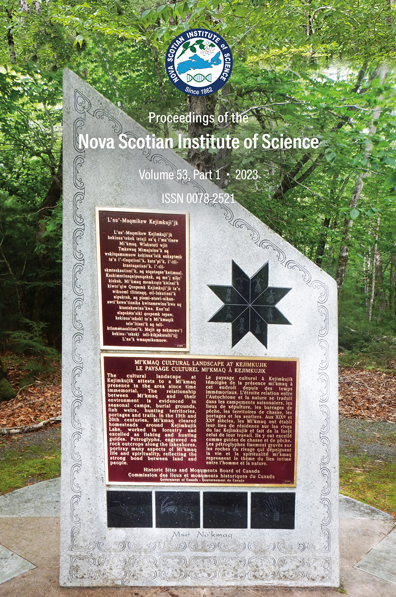 Cover photo credit: The monument celebrating “The MI’KMAQ Cultural Landscape at Kejimkujik”, at Kejimkujik National Park and National  Historic Site, Nova Scotia (Peter Wells)