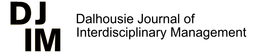 Dalhousie Journal of Interdisciplinary Management